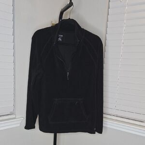 Calvin Klein Performance Black Zip-Up Sweater